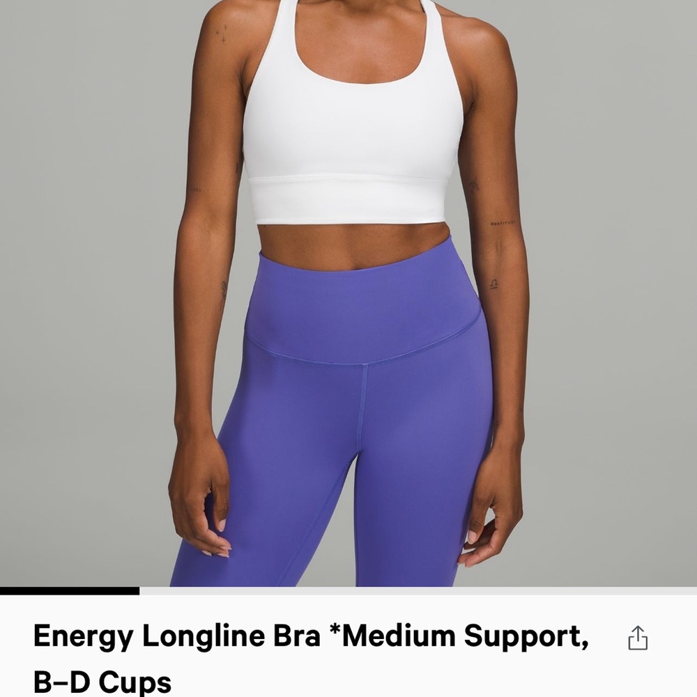 Lululemon energy longline bra - Picture 3 of 4